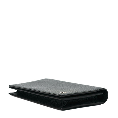 Gucci Dollar Calfskin Medium Betty Chain Wallet Black 5 of 7