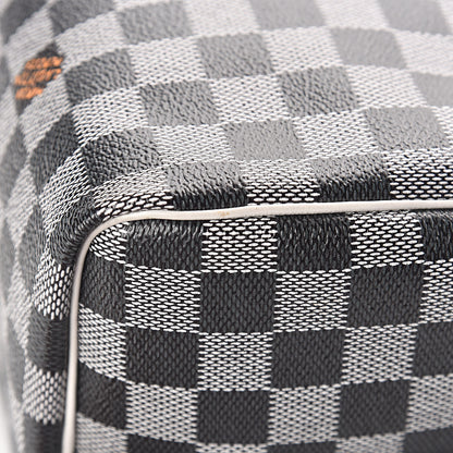 Louis Vuitton Damier Speedy Bandouliere 30 Black White 11 of 13