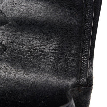 Chanel Caviar Quilted Medium Double Flap Black 10 of 13