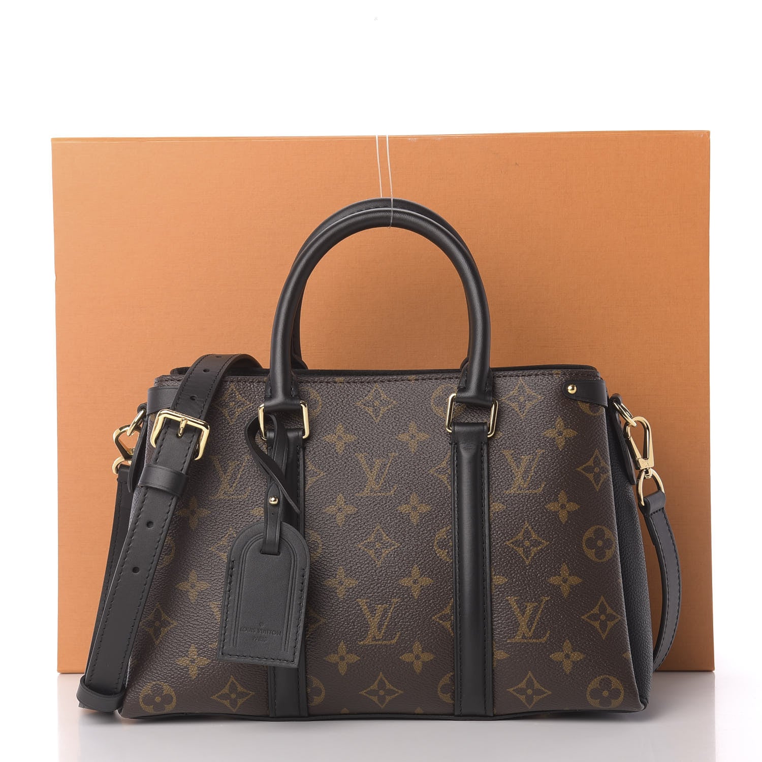 Louis Vuitton Monogram Soufflot BB Black 14 of 14