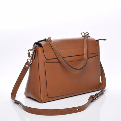 Chloe Calfskin Medium Faye Day Shoulder Bag Caramel 4 of 9