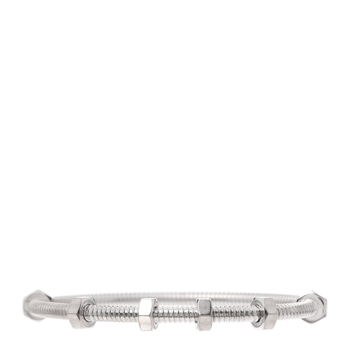 18K White Gold Ecrou de Bracelet 16