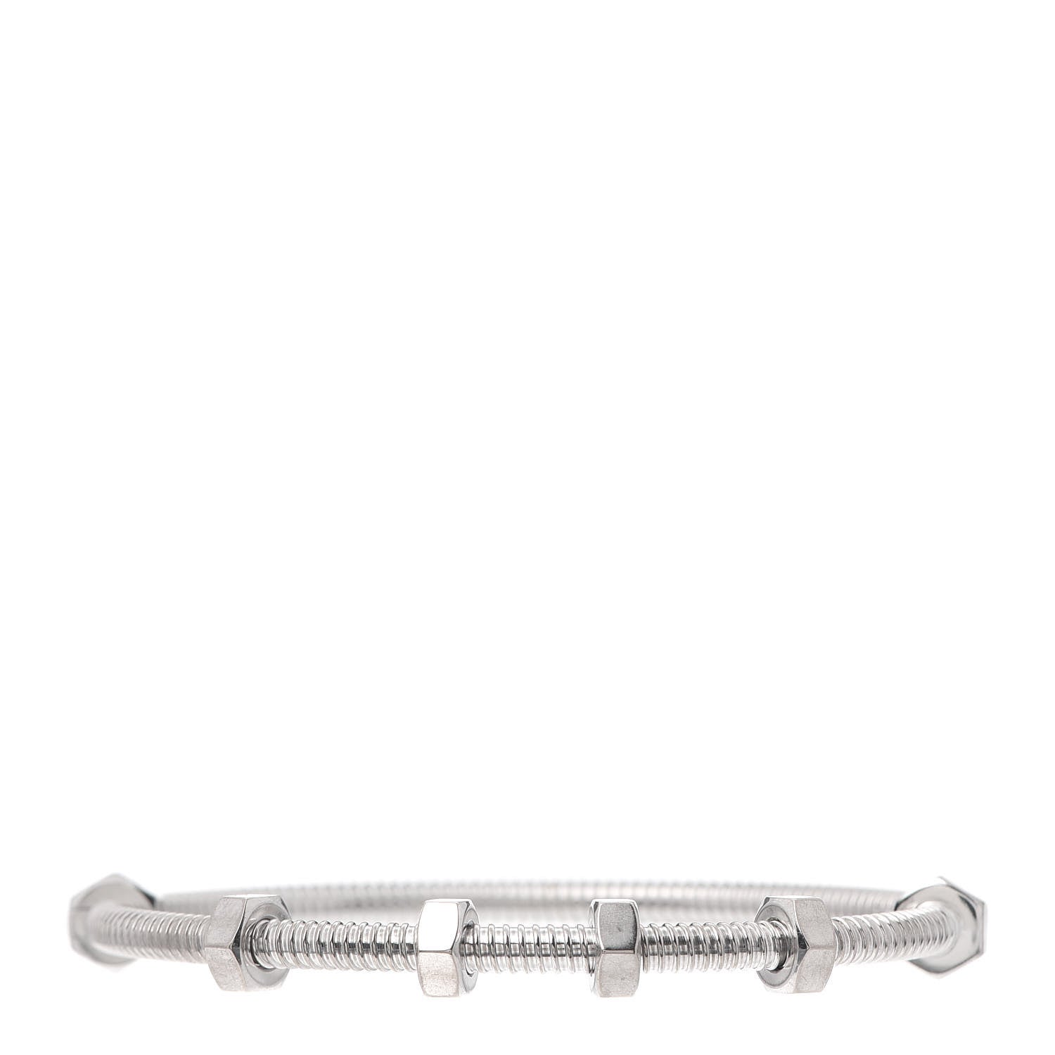 Cartier 18K White Gold Ecrou de Bracelet 16 1 of 5