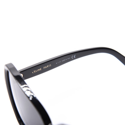 Celine Acetate Butterfly Sunglasses CL40064I Black 6 of 8
