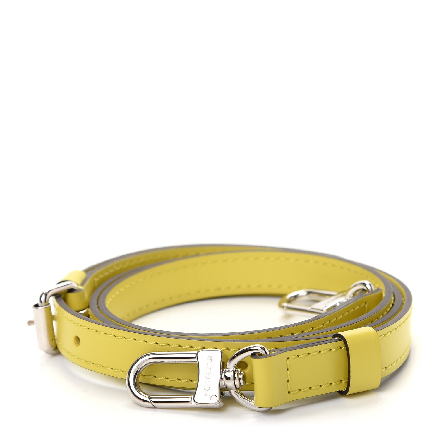 Louis Vuitton Calfskin 16mm Shoulder Strap Pistache 1 of 5