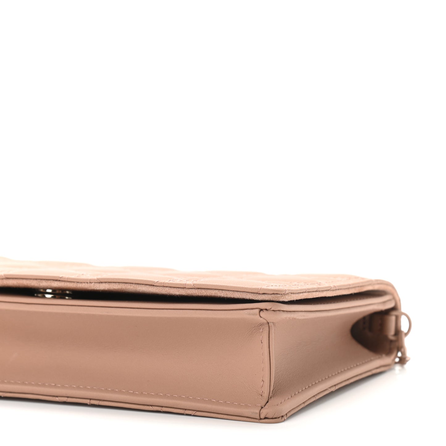 Ultra Matte Calfskin Cannage Lady Dior Clutch Fard