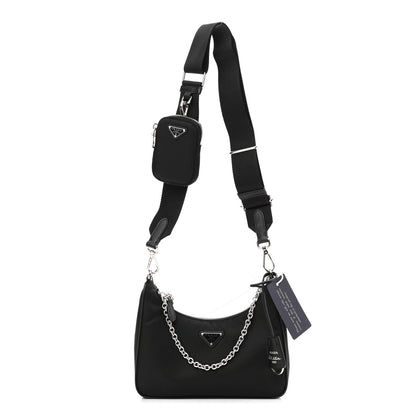 Prada Nylon Re-Edition 2005 Shoulder Bag Black 1 of 10