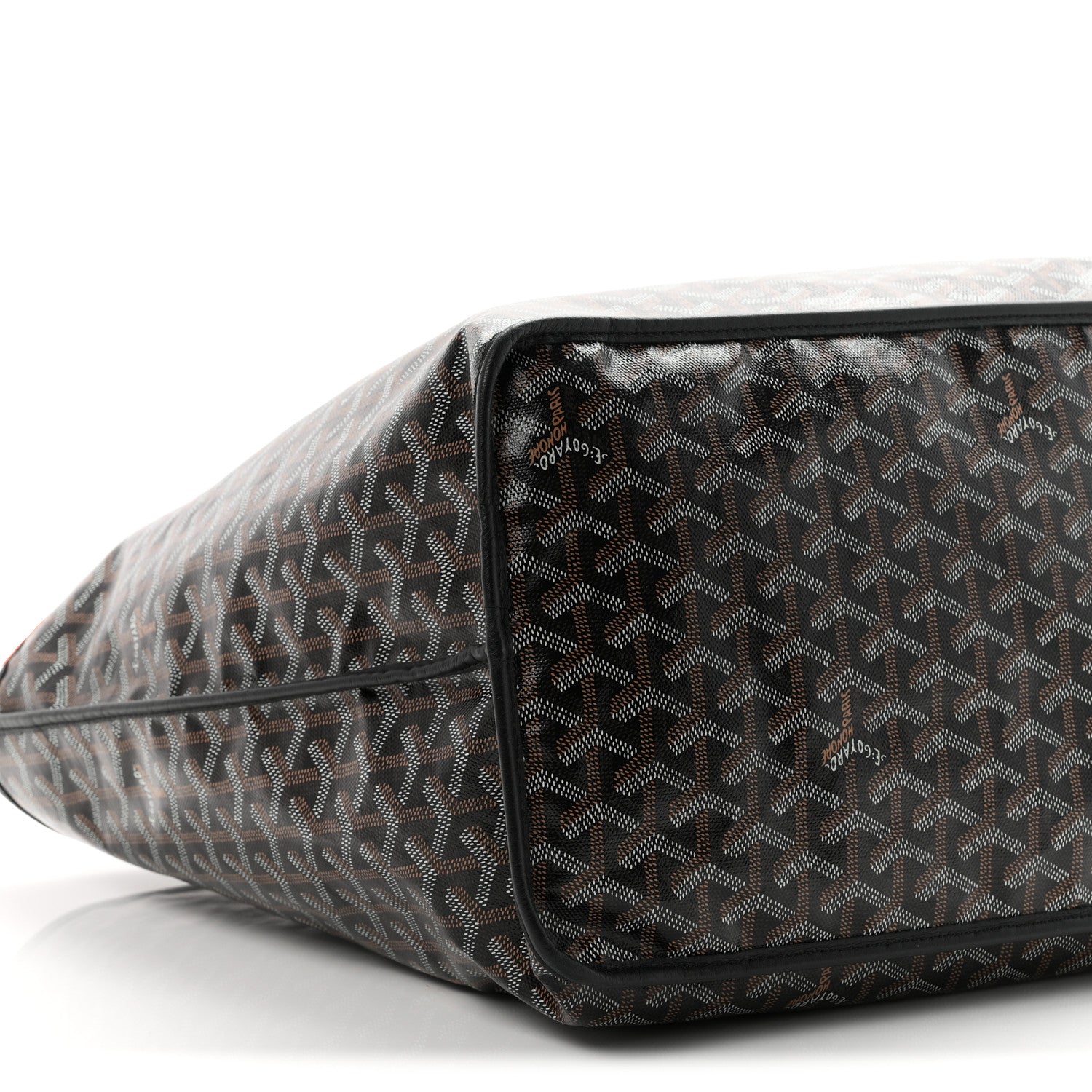 Goyard Goyardine Reversible Anjou GM Black 13 of 16