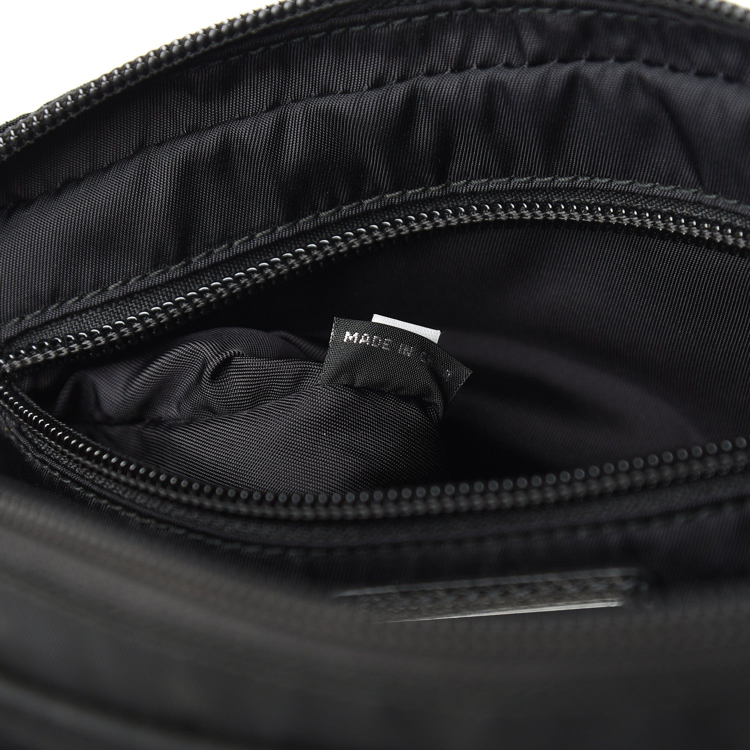 Prada Tessuto Nylon Belt Bag Black 6 of 10