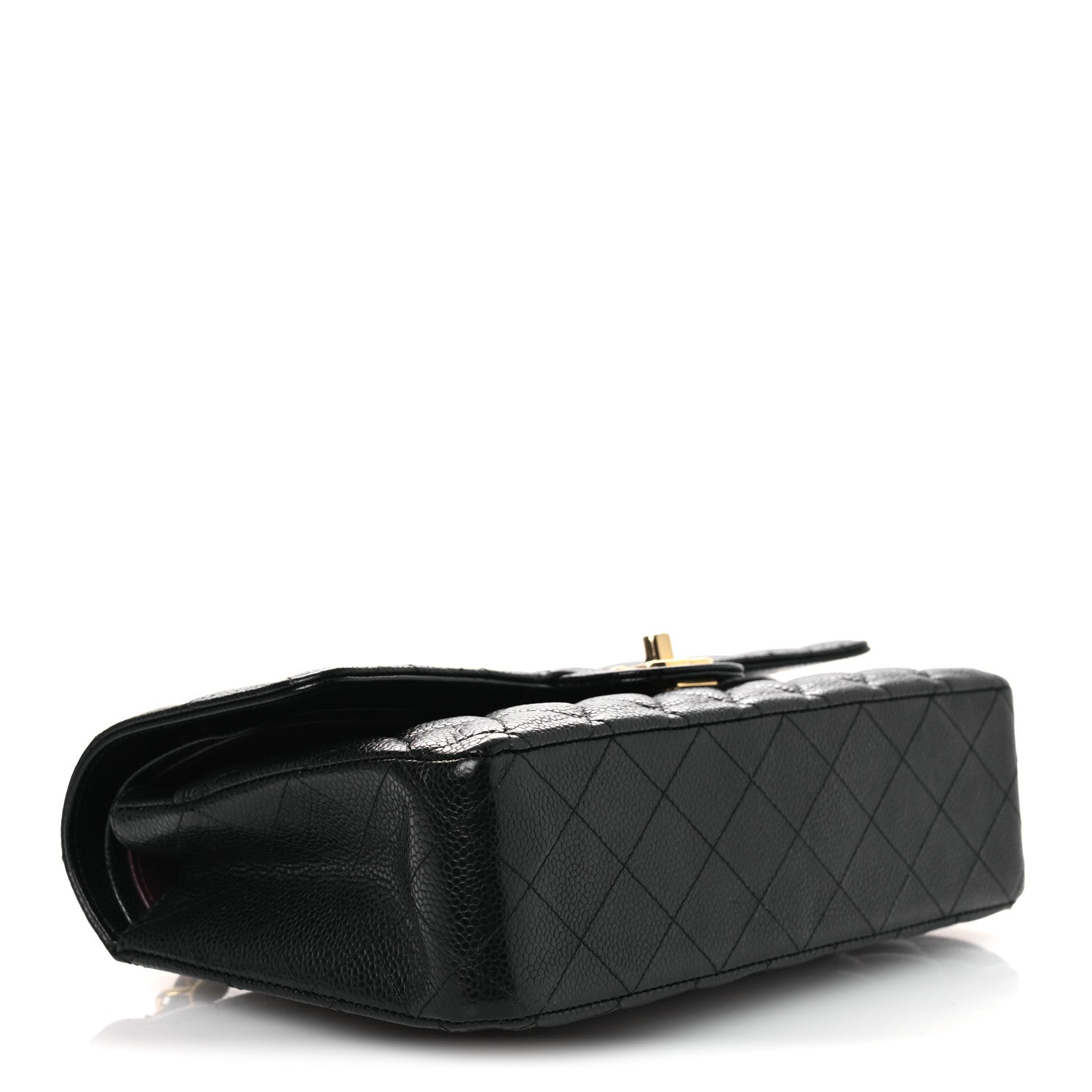 Chanel Caviar Quilted Medium Double Flap Black 4 of 15