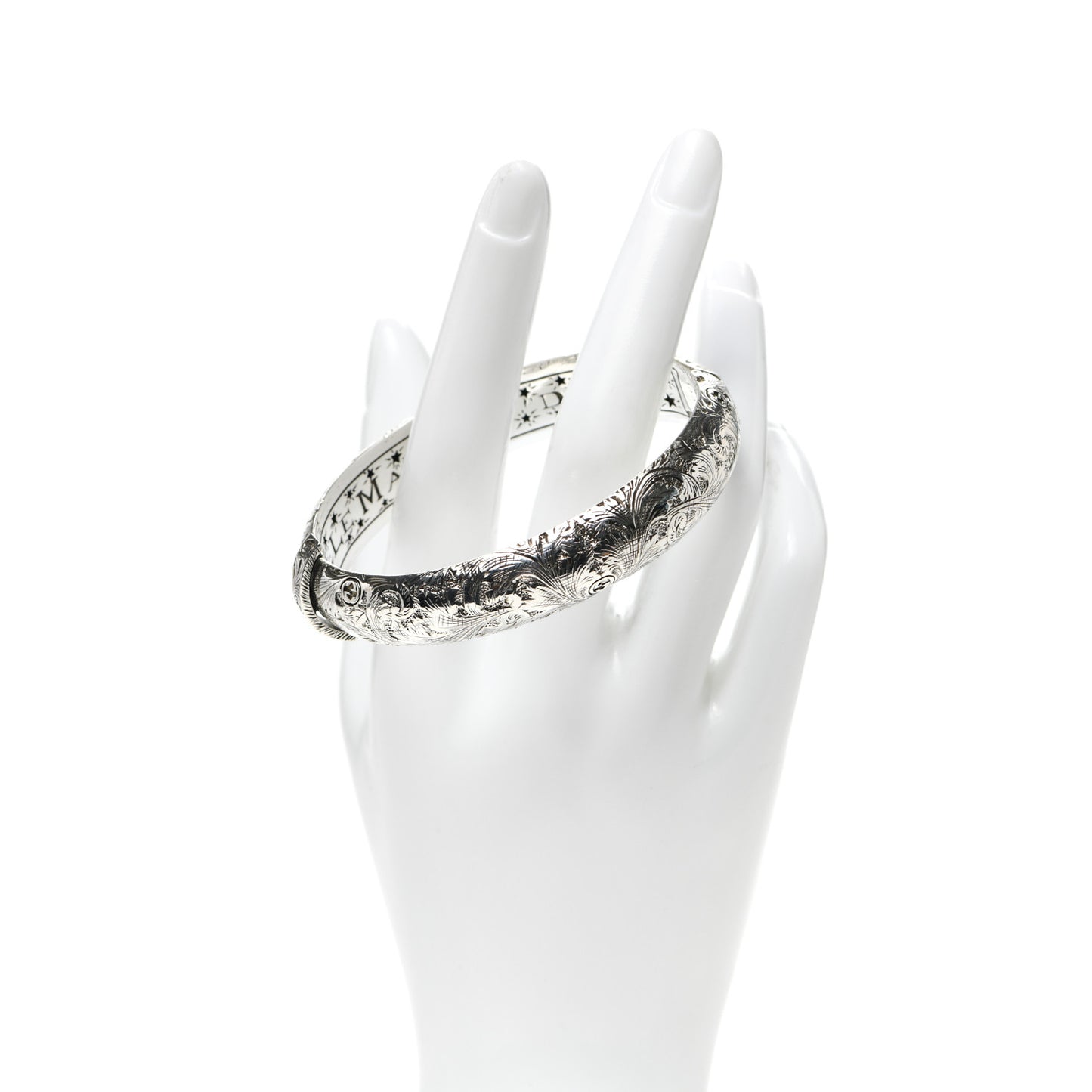 Sterling Silver Le Marche Des Merveilles Garden Bangle Bracelet