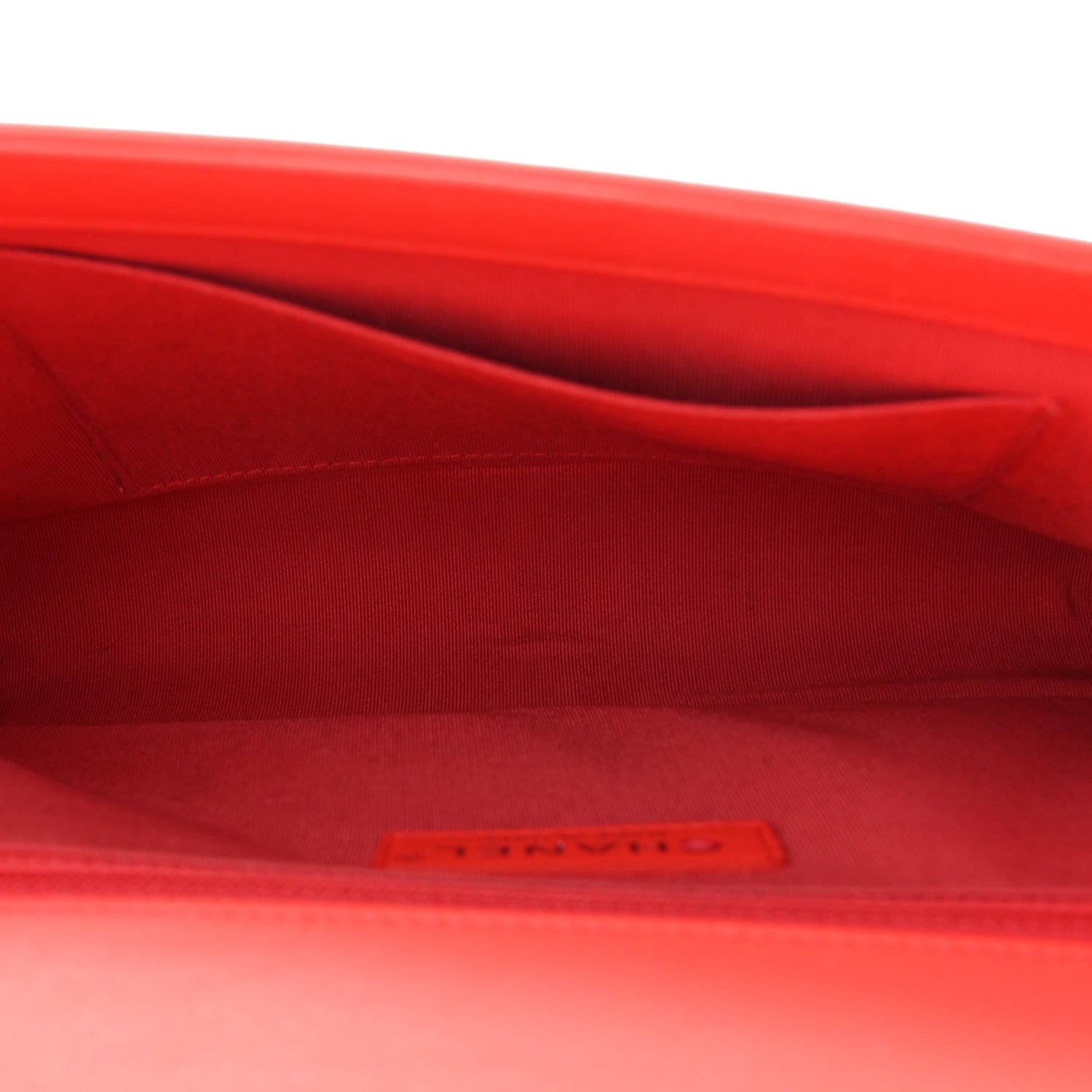 Chanel Lambskin Chevron Quilted New Medium Boy Flap Coral 5 of 11