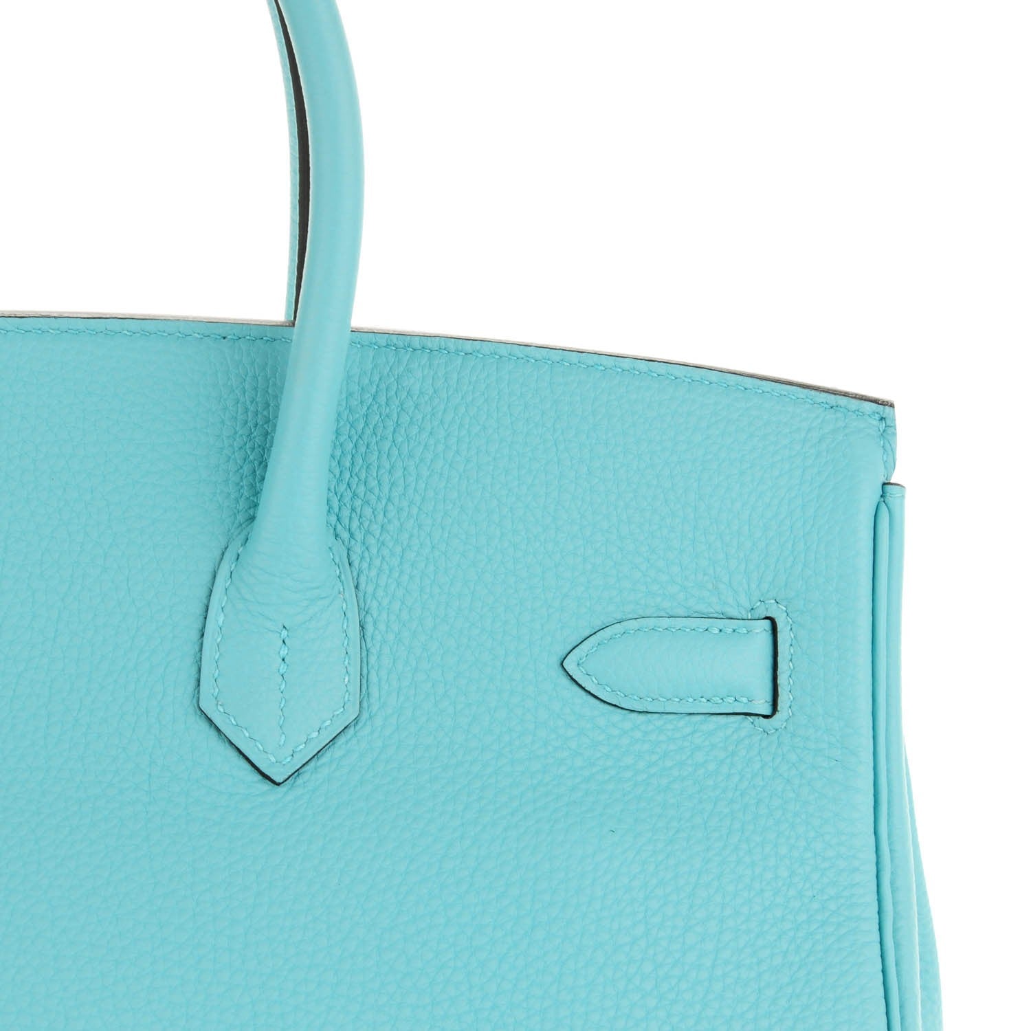 Hermes Togo Birkin 35 Bleu Atoll 13 of 23