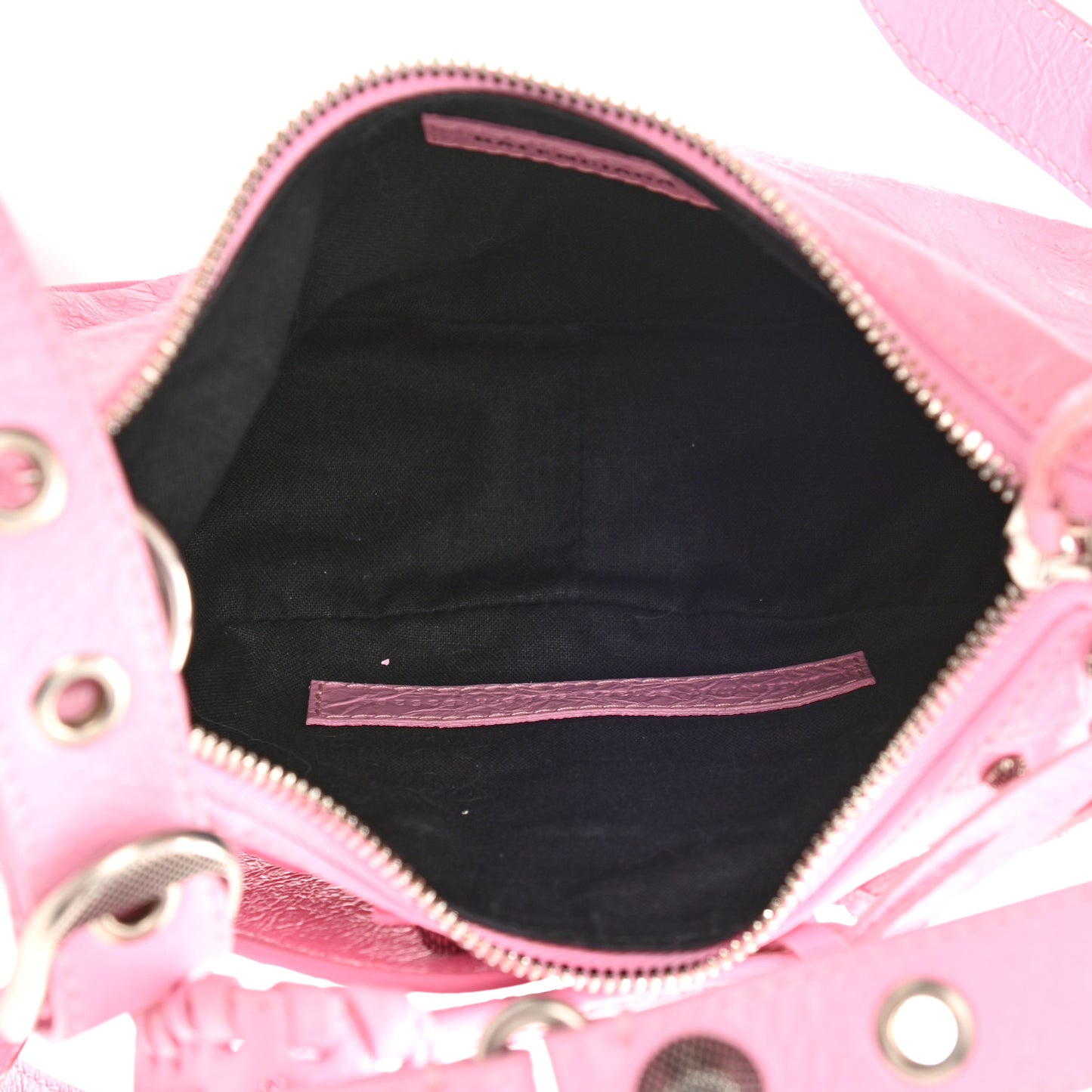 Agneau Arena Le Cagole Shoulder Bag XS Candy Pink