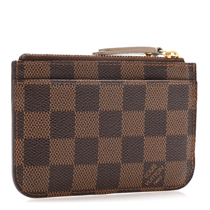 Louis Vuitton Damier Ebene Trunks and Bags Key Pouch 3 of 12