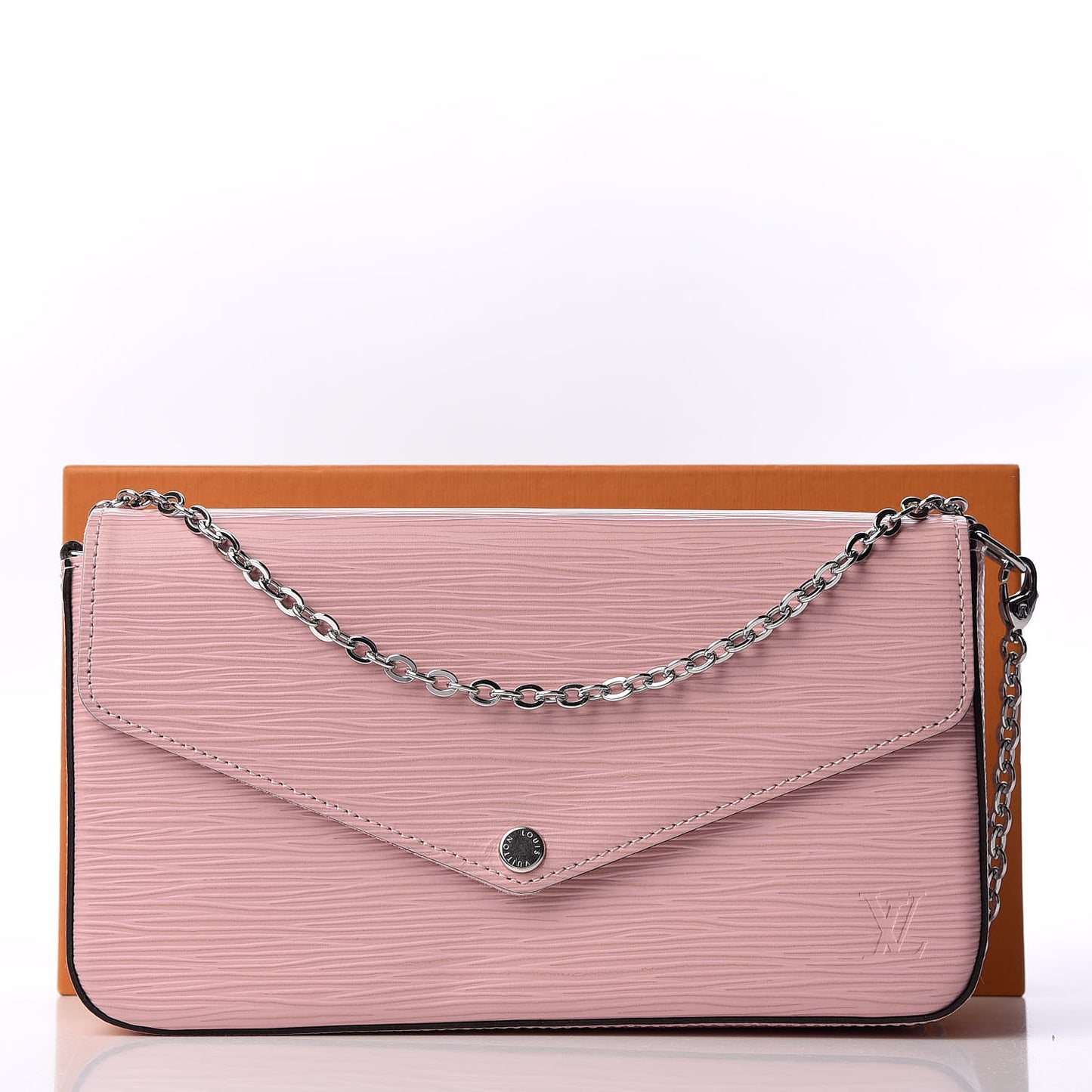 Epi Pochette Felicie Rose Ballerine