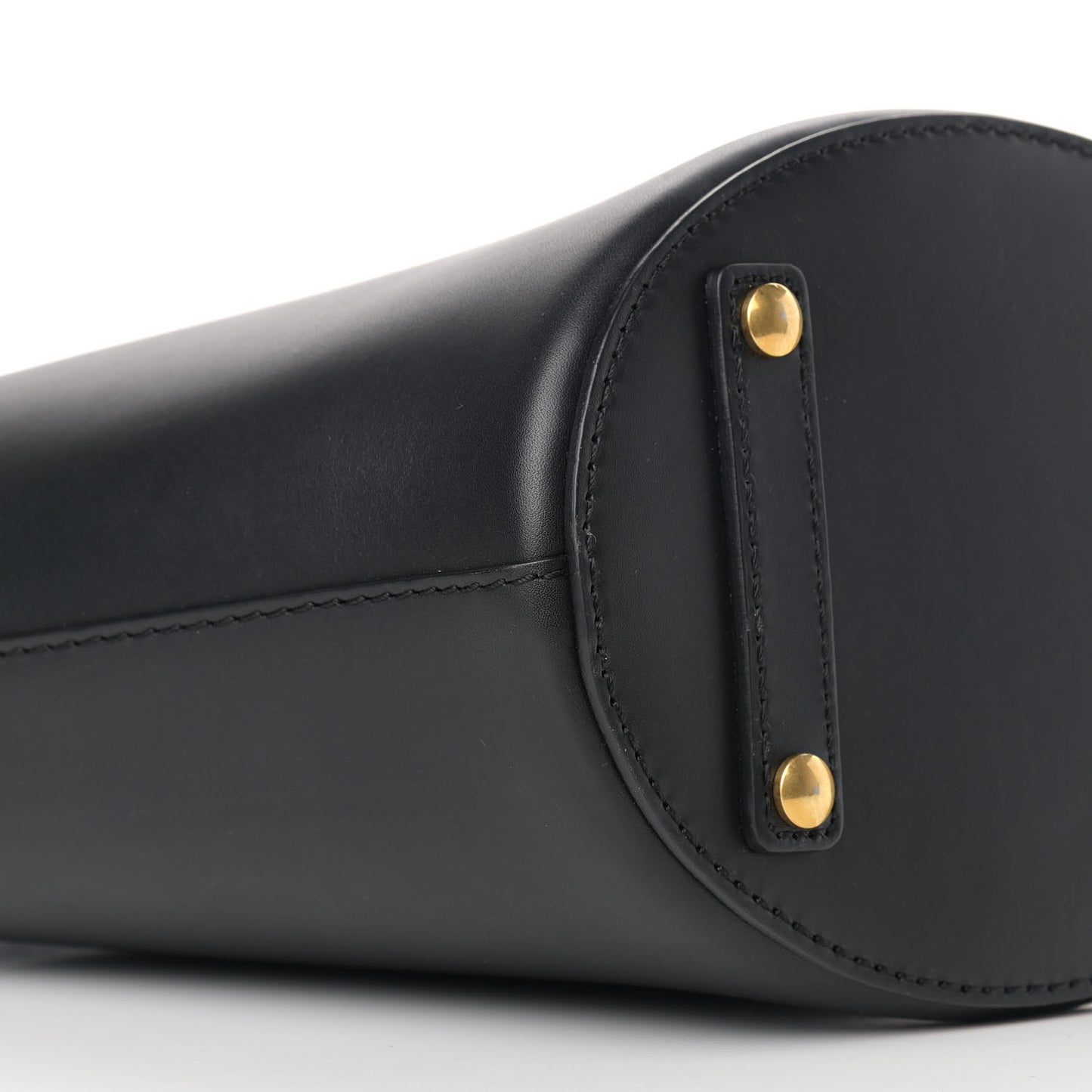 Supple Calfskin Small Bucket Black