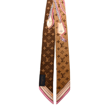 Louis Vuitton Silk Ultimate Monogram BB Bandeau Black 2 of 5