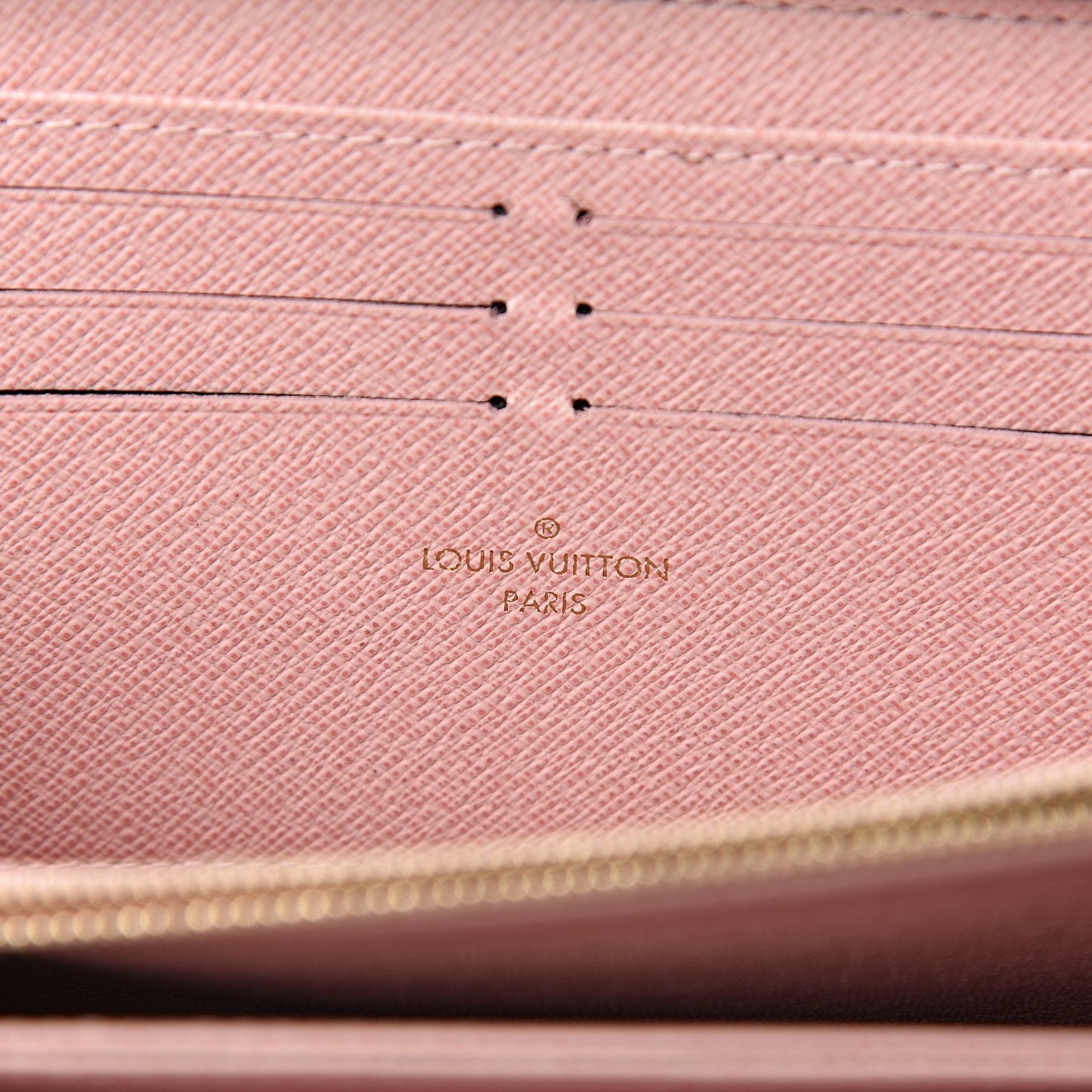 Monogram Zippy Wallet Rose Ballerine
