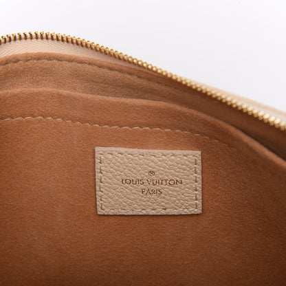 Louis Vuitton Empreinte Monogram Giant Multi Pochette Accessories Cream 6 of 10