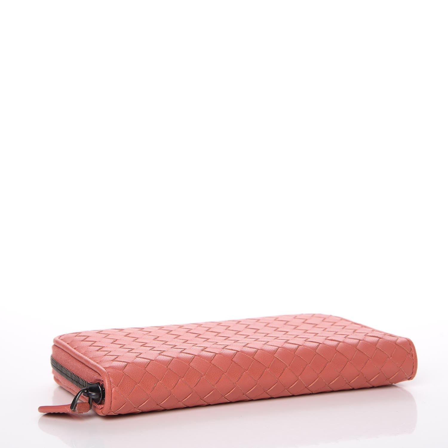 Bottega Veneta Nappa Intrecciato Zip Around Wallet Pompei 4 of 7