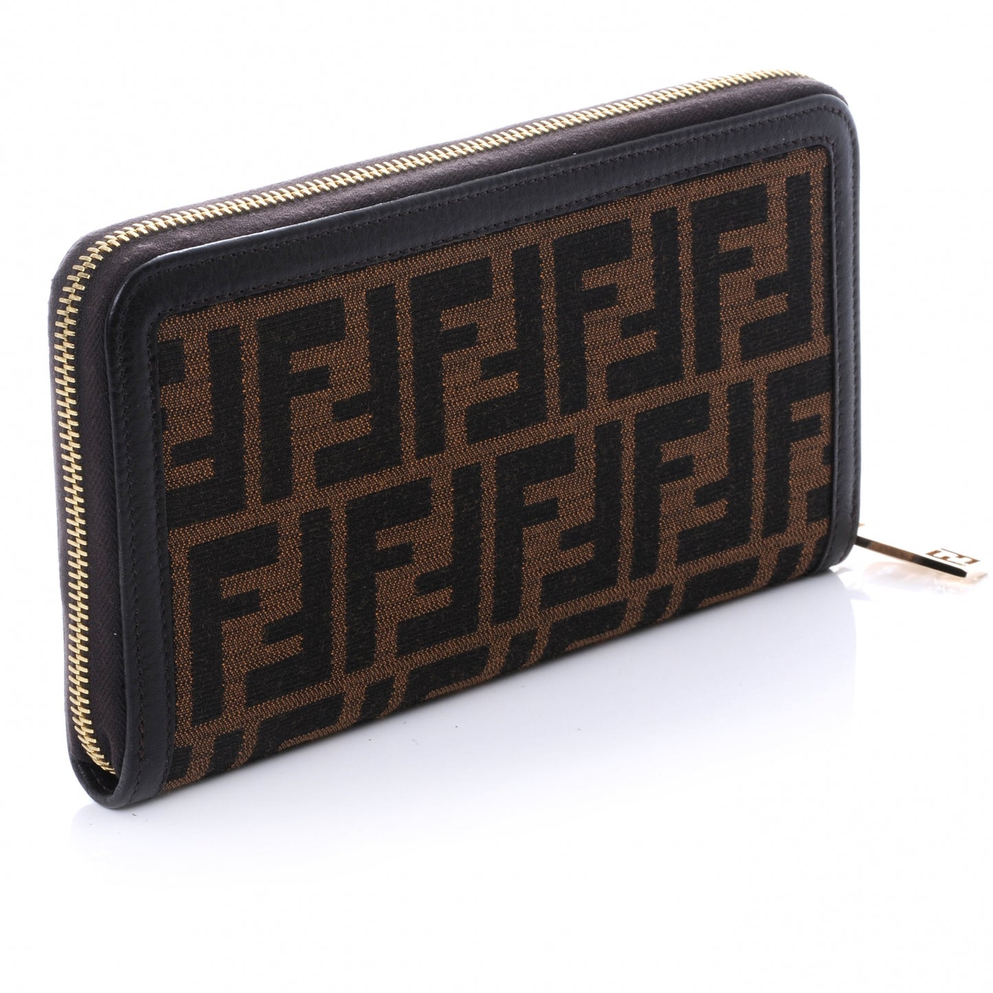 Zucca Zip Around Wallet Tobacco