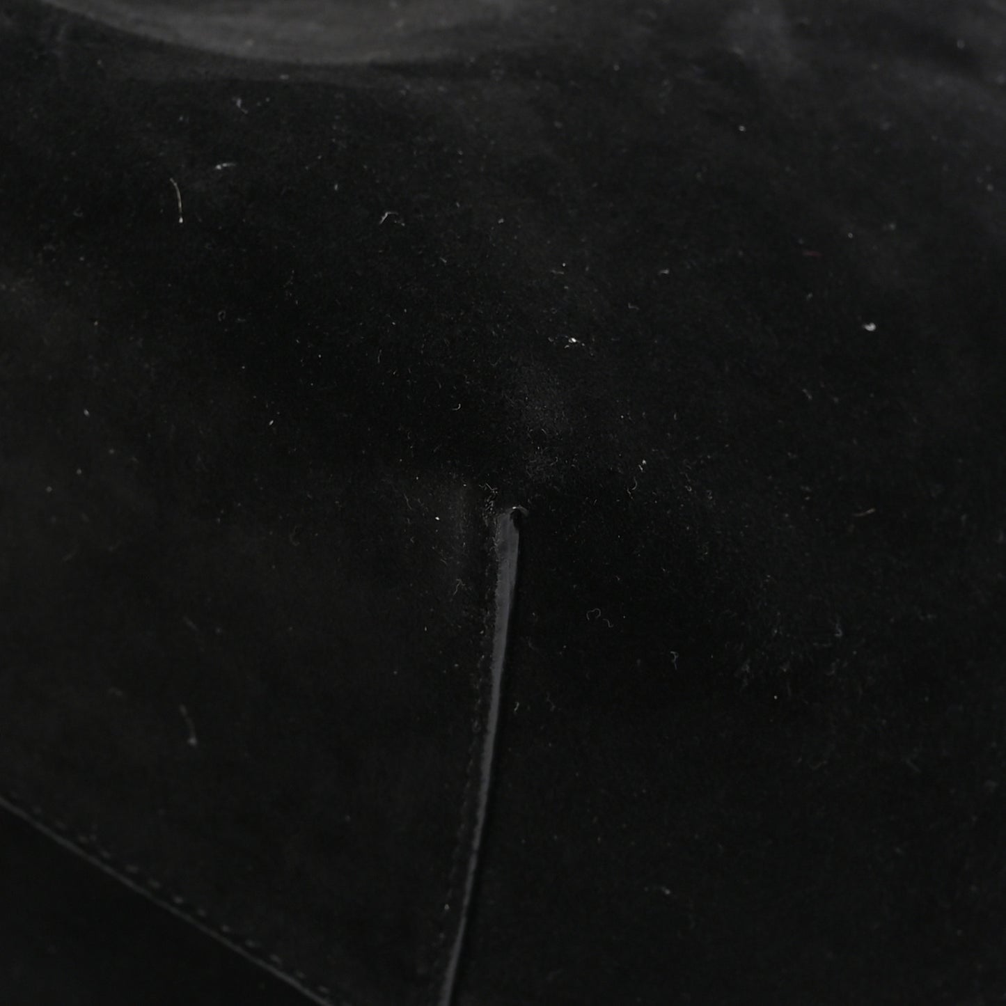 Suede Calfskin Medium N/S Park Tote Black