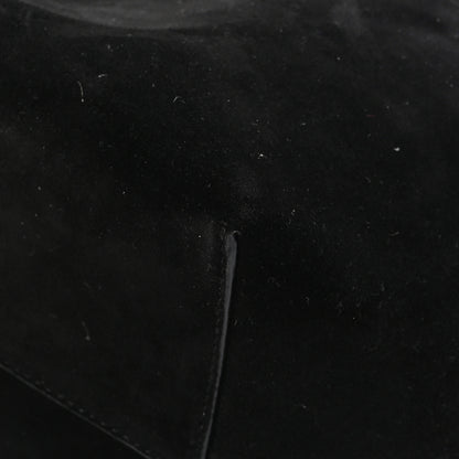 The Row Suede Calfskin Medium N/S Park Tote Black 8 of 10