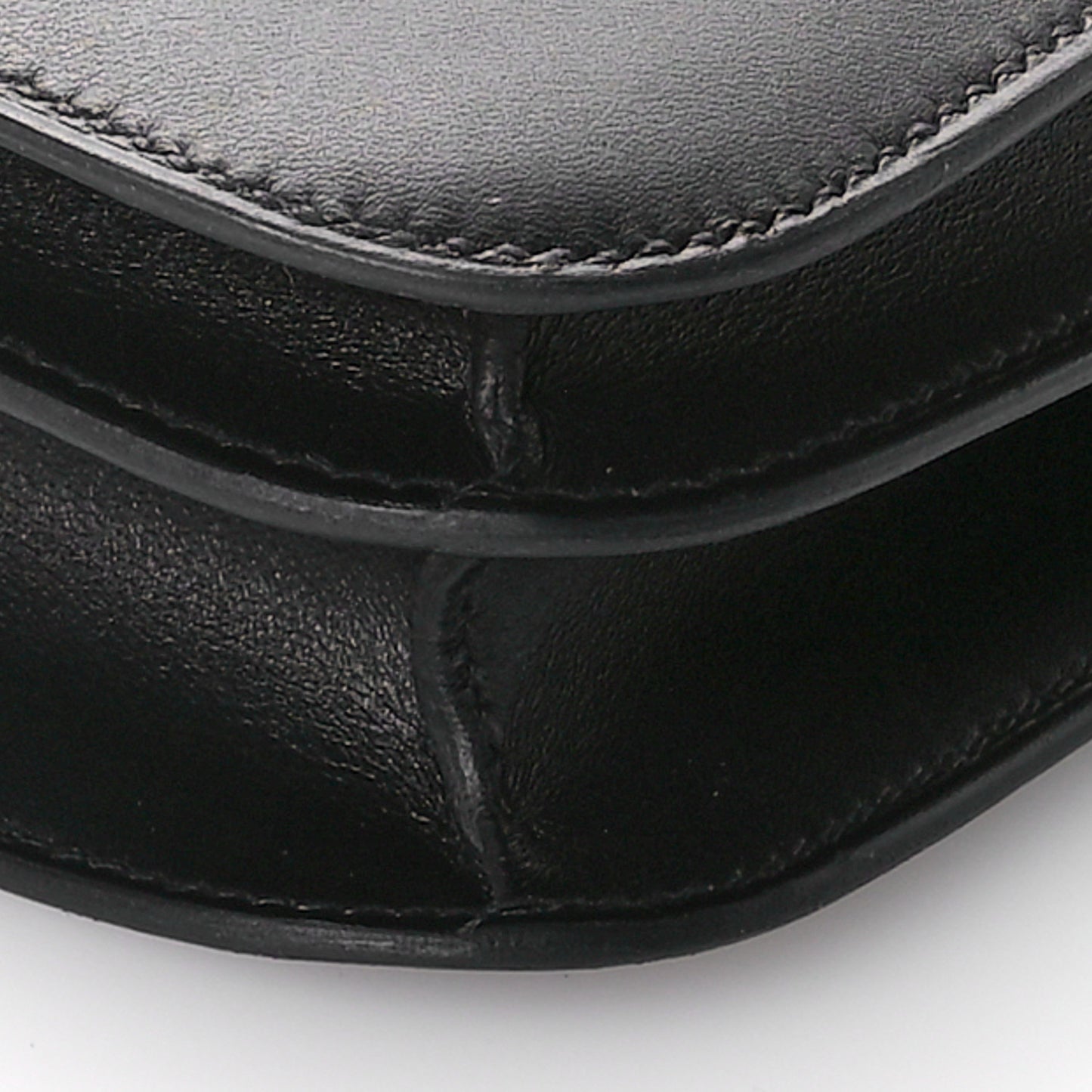 Veau Monsieur Lizard Constance 18 Black Ombre