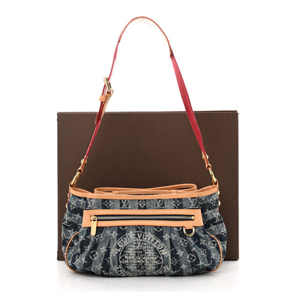 Louis Vuitton Denim Raye Porte Epaule MM 11 of 11