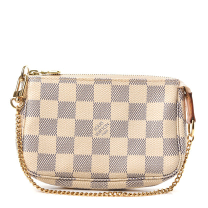Louis Vuitton Damier Azur Mini Pochette Accessories 1 of 7