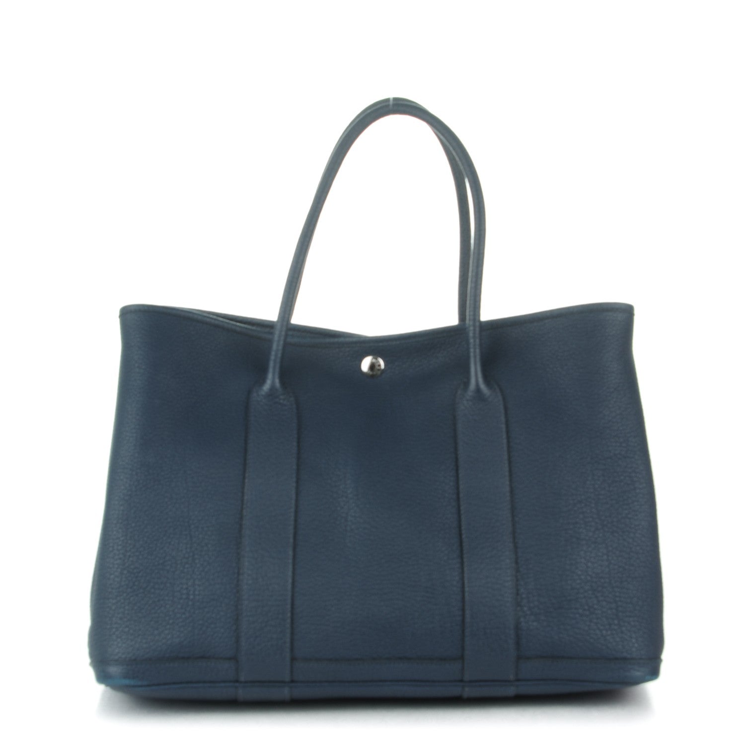 Hermes Negonda Garden Party Tote 36 MM Bleu de Prusse 1 of 12