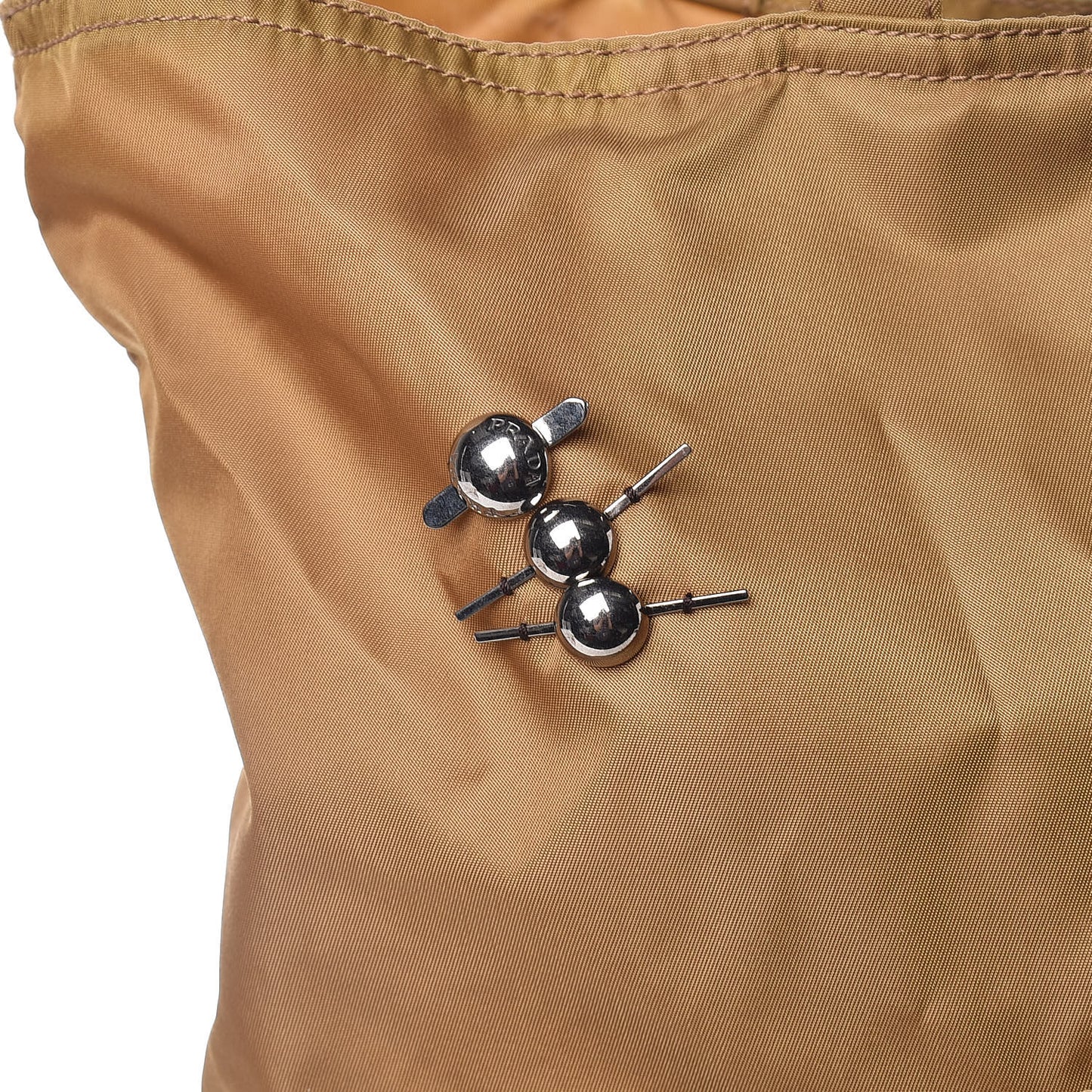 Tessuto Nylon Robot Tote Tabacco