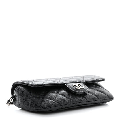Chanel Caviar Quilted Glasses Case With Chain Black 4 of 12