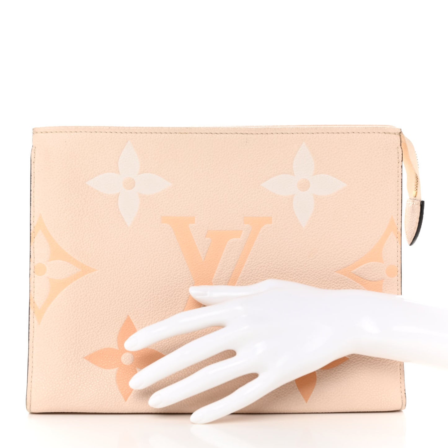 Empreinte Monogram Giant By The Pool Toiletry Pouch 26 Cream Saffron