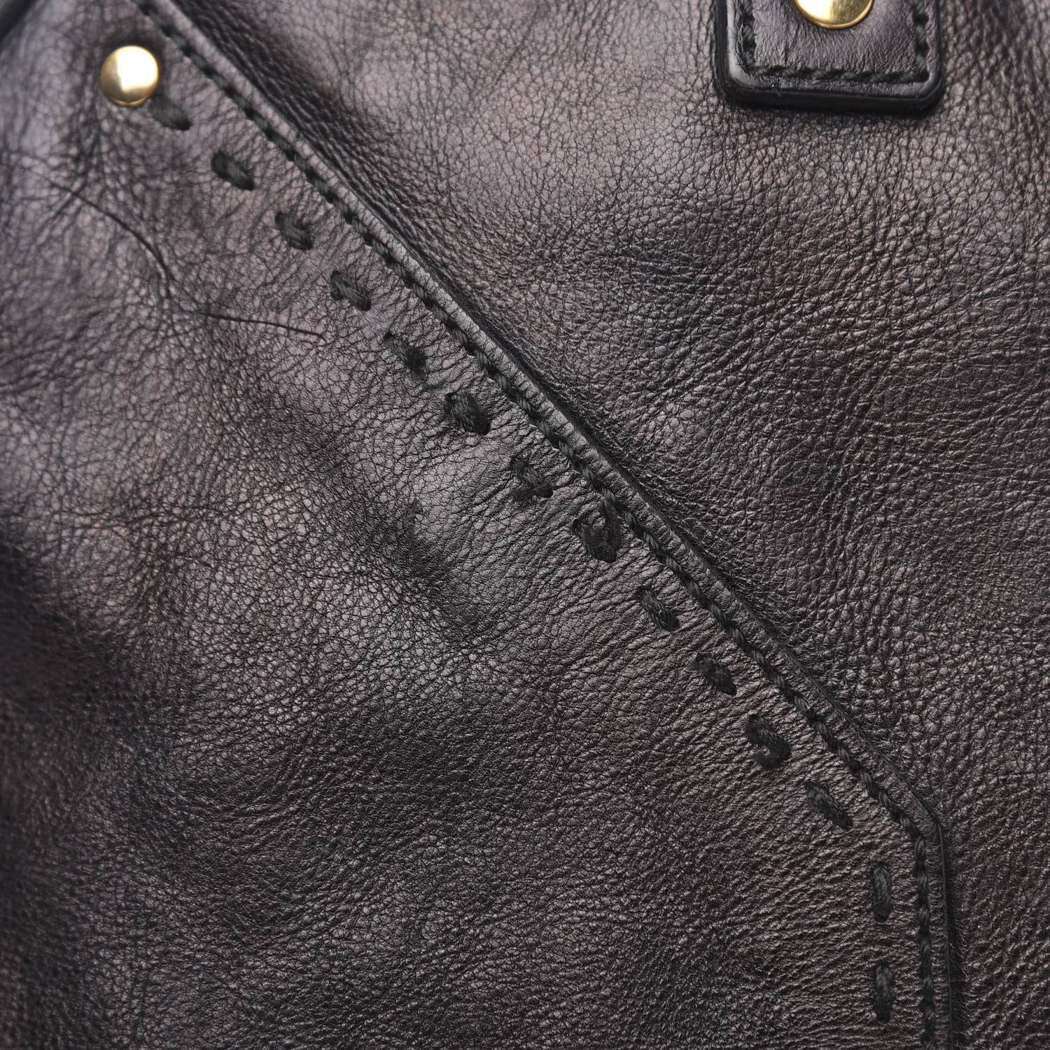 Saint Laurent Calfskin Oversized Muse Black 12 of 17