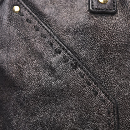 Saint Laurent Calfskin Oversized Muse Black 12 of 17