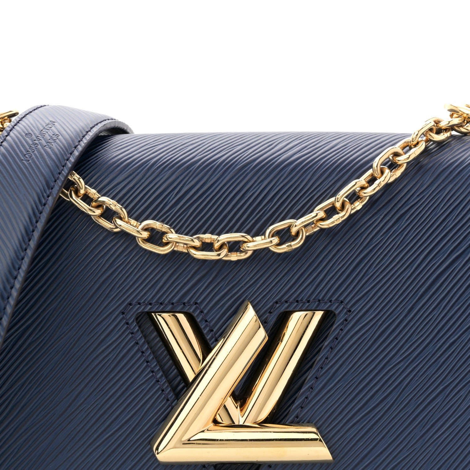 Louis Vuitton Epi Twist Shoulder Bag MM Indigo 1828191 – FASHIONPHILE