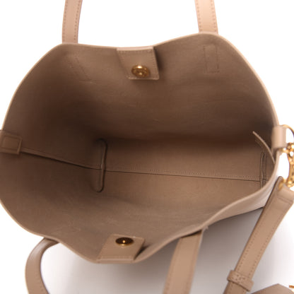 Saint Laurent Calfskin Toy Shopping Tote Nude Powder 5 of 10