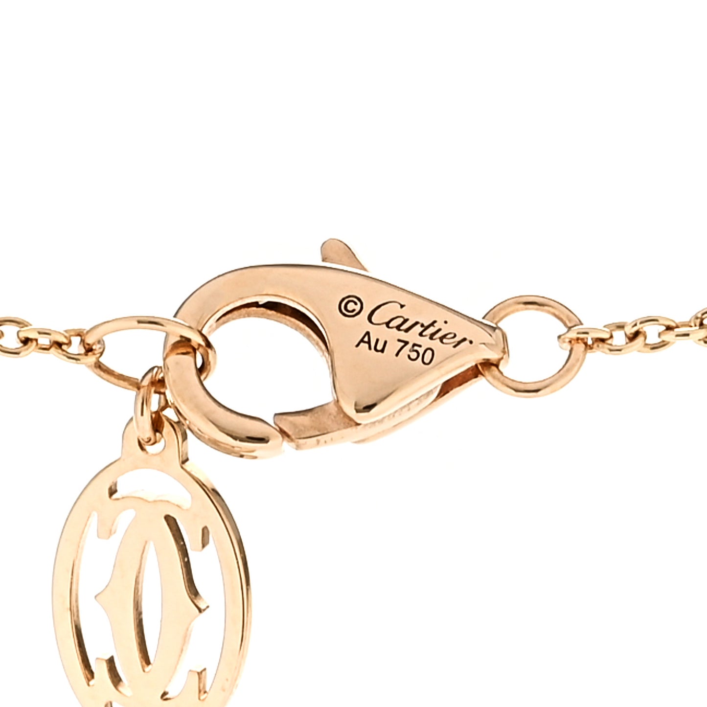 18K Pink Gold Small Clash de Cartier Necklace