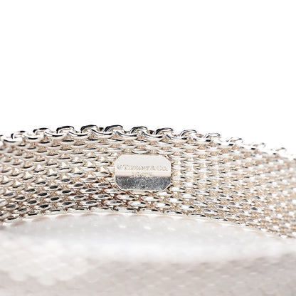 Tiffany Sterling Silver Somerset Mesh Bracelet 4 of 5