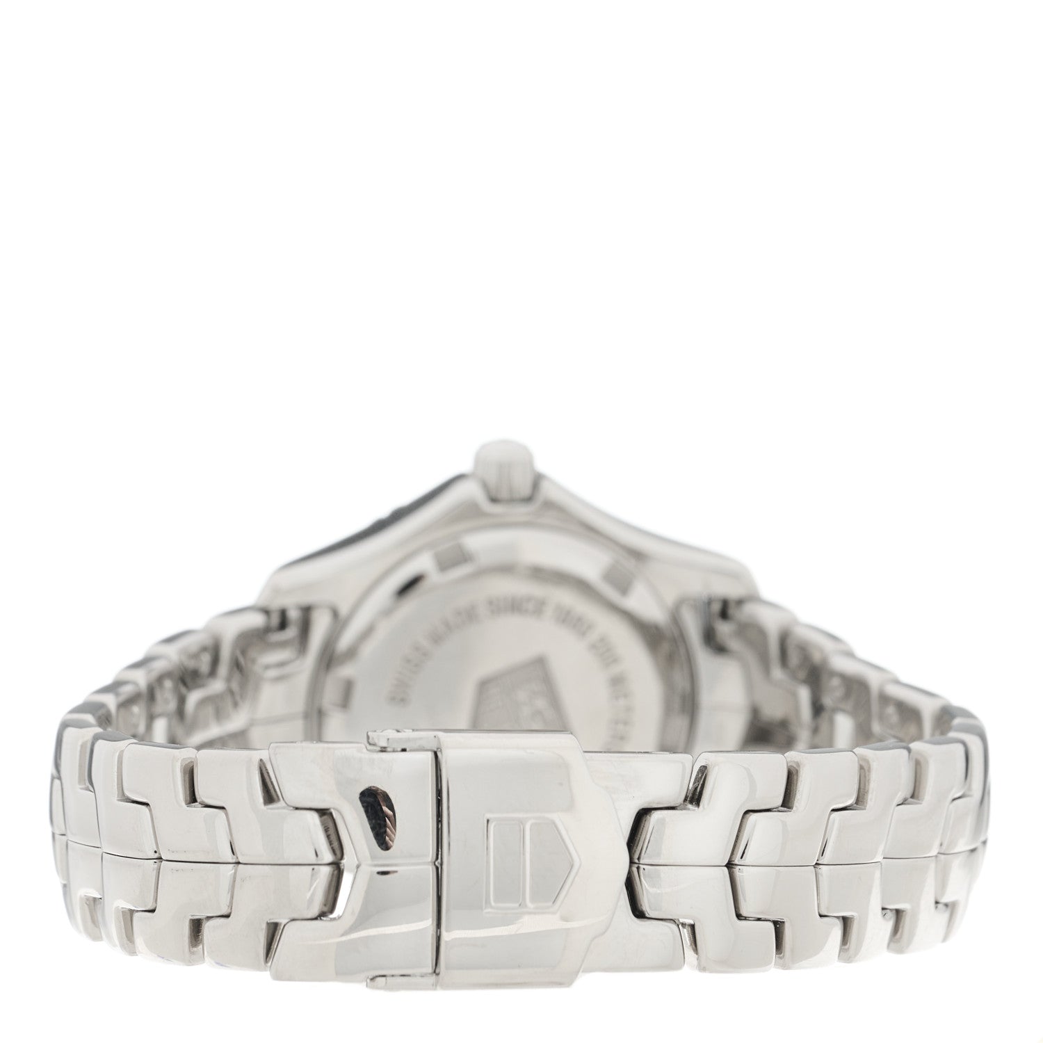Tag Heuer Stainless Steel Diamond Mother of Pearl 27mm Link Quartz Watch WJ1319 3 of 5