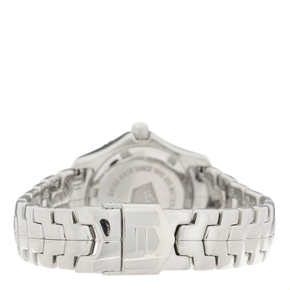 Tag Heuer Stainless Steel Diamond Mother of Pearl 27mm Link Quartz Watch WJ1319 3 of 5