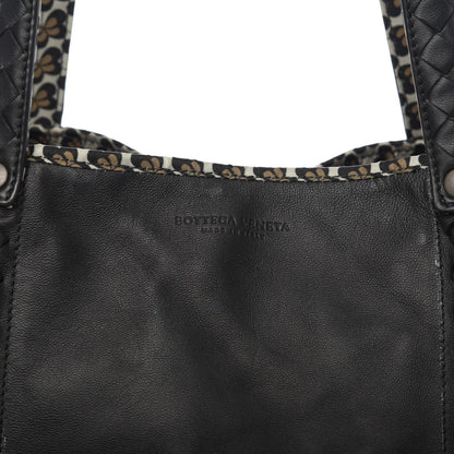 Bottega Veneta Nappa Nylon Medium Reversible Butterfly Shoulder Bag Black Cement 9 of 18