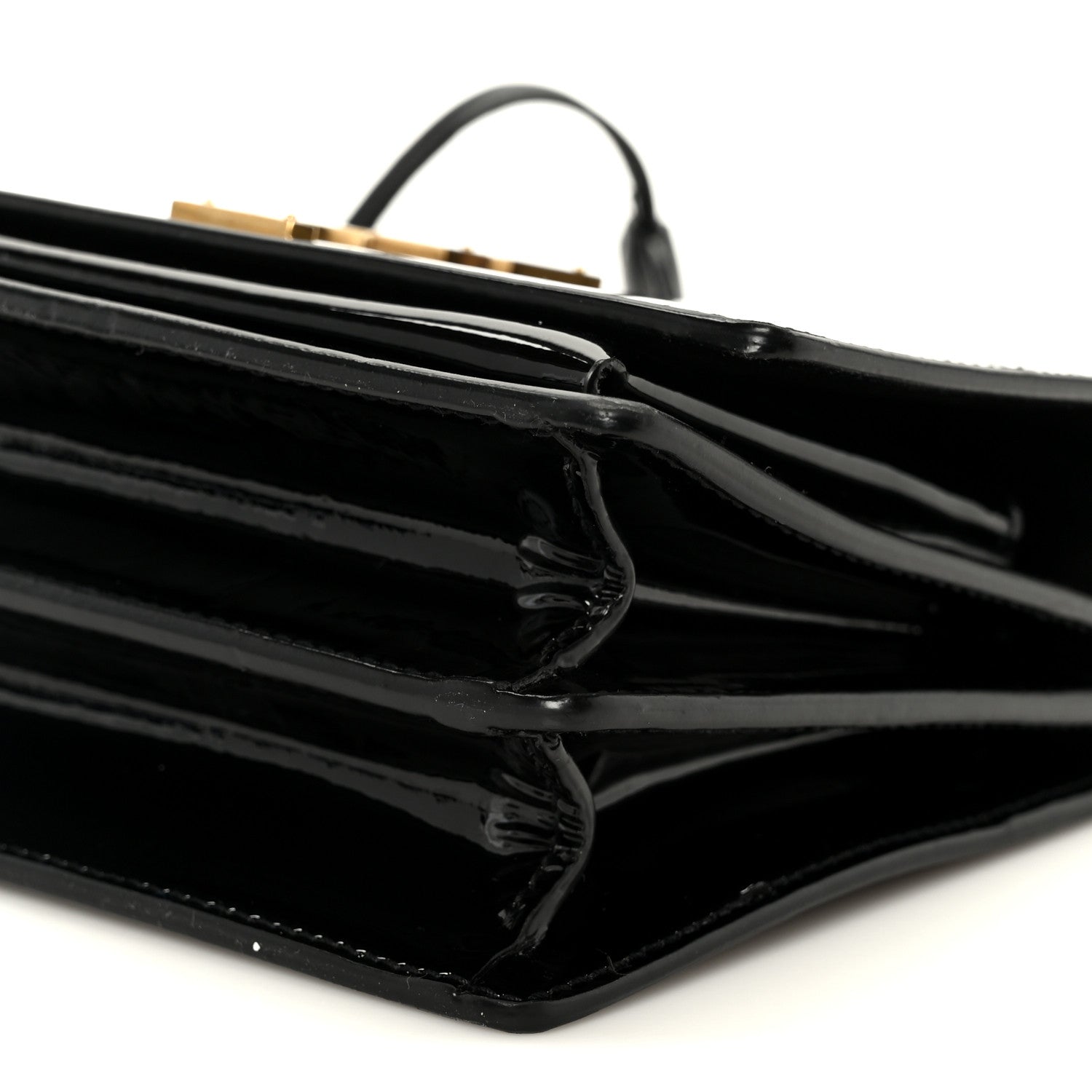 Saint Laurent Patent Small Monogram Sunset Black 11 of 11