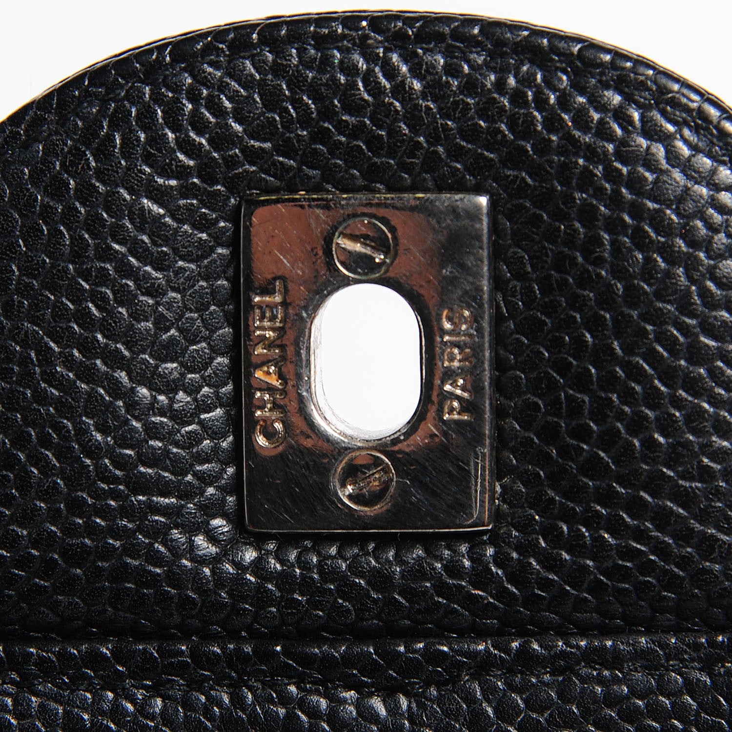 Chanel Caviar Quilted Jumbo Single Flap Black 6 of 9