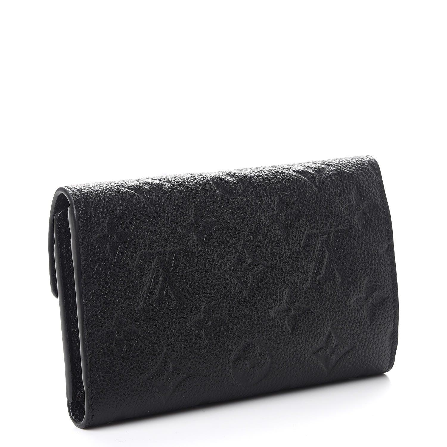 Louis Vuitton Empreinte Compact Curieuse Wallet Black 3 of 8