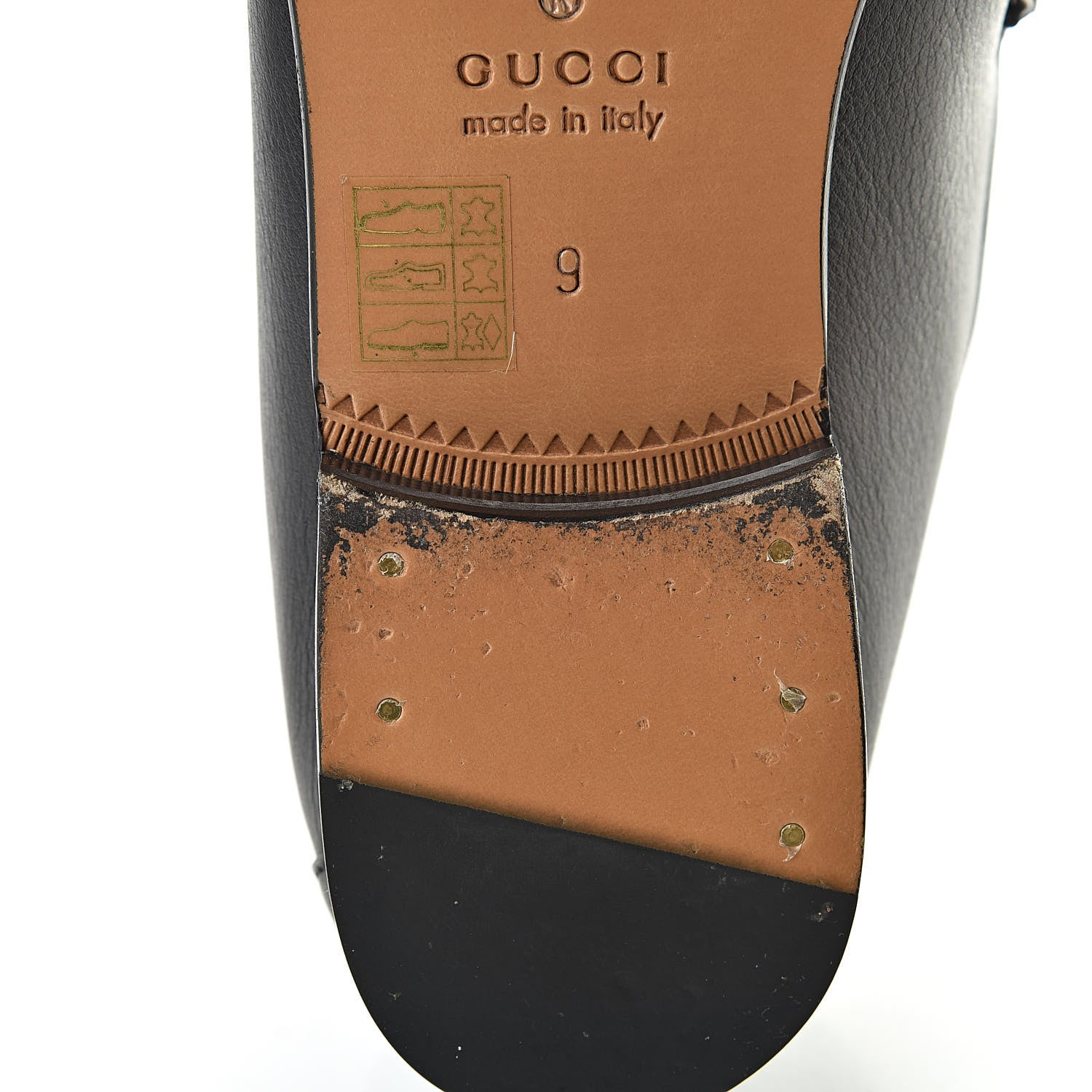 Gucci Calfskin Mens 1953 Horsebit Loafers 9 Black 9 of 11