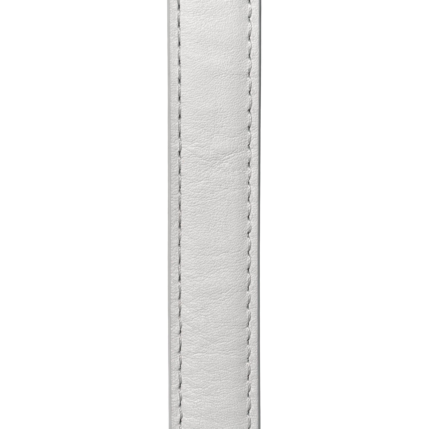 MCM Visetos Medium Dessau Drawstring Bucket Bag White 14 of 15