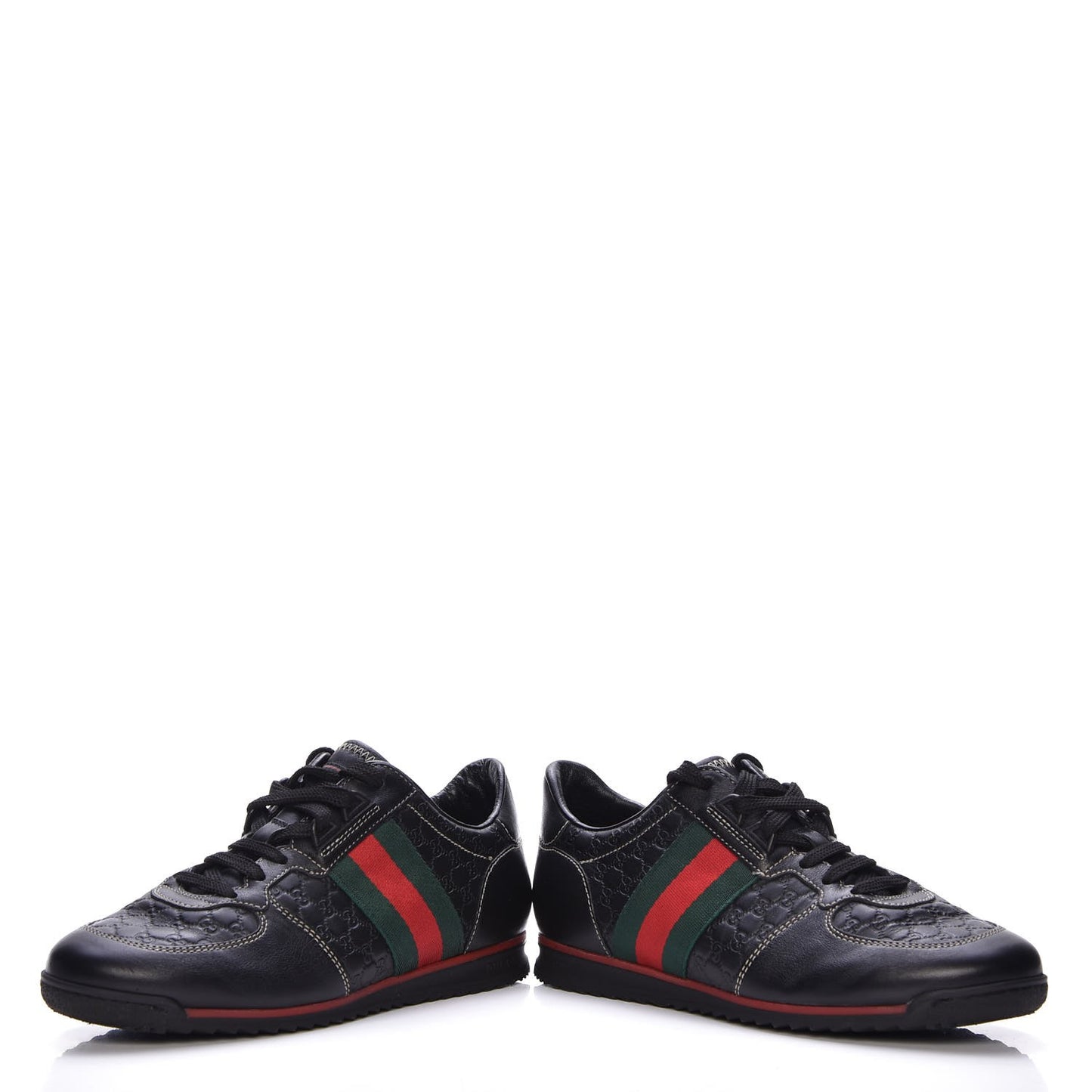 Microguccissima Web Sneakers 36 Black